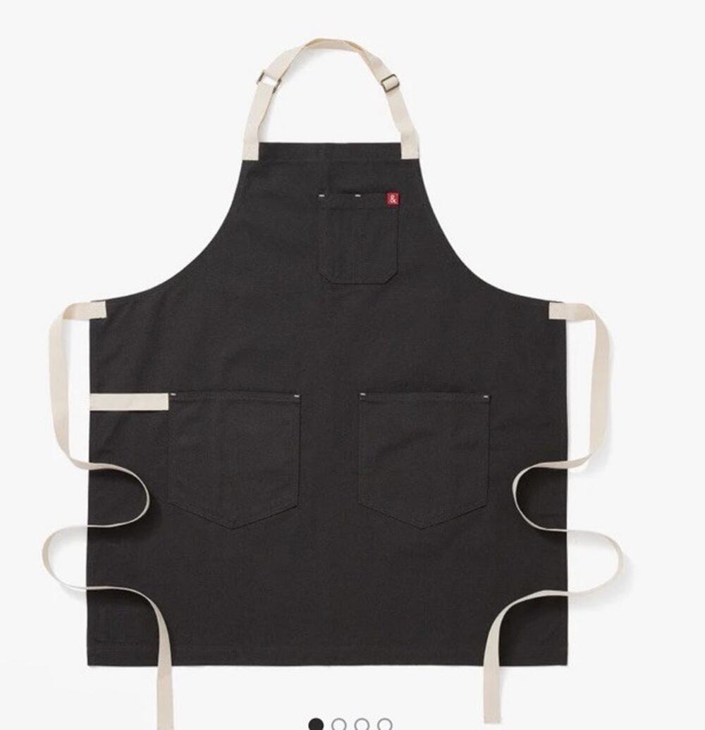 Hedley & Bennett ONE PIECE Essential Apron London Gray NWT $120
